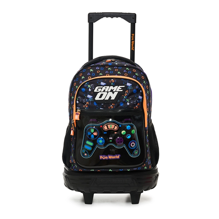 Mochila Escolar FW 2026 Fun World Game On 18" con Carro Desmontable Art.202157
